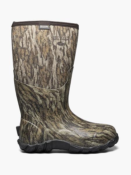 BOGS Boots Deutschland - Classic Camo Bottom Jagdstiefel Herren Mossy Oak DE37281